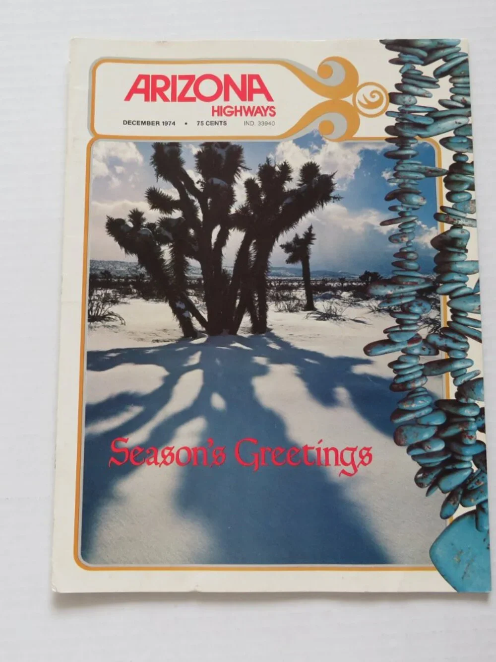 Arizona Highways Vintage Magazines Season’s Greetings 7 issues 1973-1983